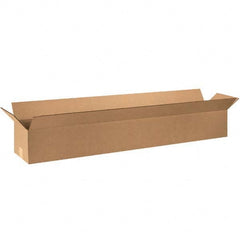 Made in USA - Pack of (15), 8" Wide x 60" Long x 8" High Corrugated Shipping Boxes - Exact Tooling