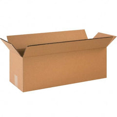 Made in USA - Pack of (10), 12" Wide x 40" Long x 12" High Corrugated Shipping Boxes - Exact Tooling