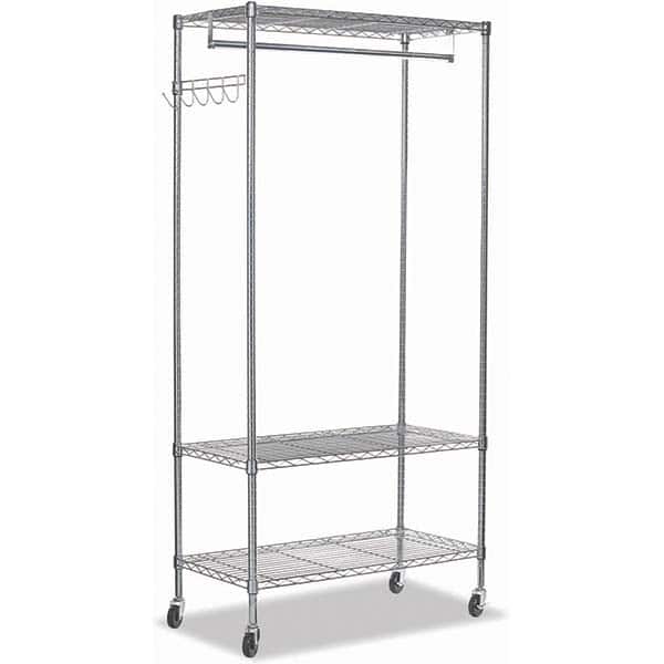 ALERA - Coat Racks, Hooks & Shelving Type: Garment Rack Number of Hooks: 5 - Exact Tooling