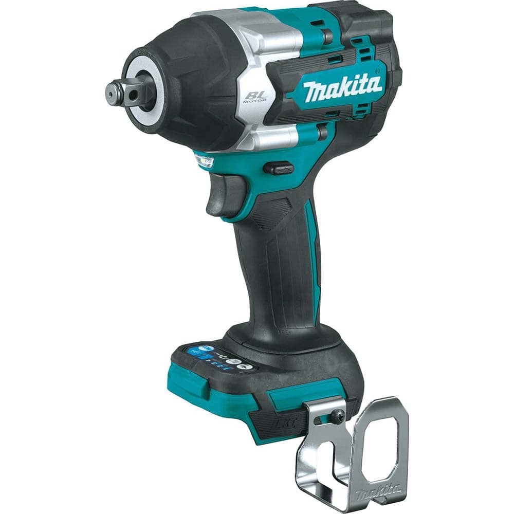 Makita - Electric Impact Wrenches & Ratchets; Amperage: 5 ; Handle Type: Pistol Grip ; Drive Size (Inch): 1/2 ; Speed (RPM): 0-2200 ; Torque (N/m): 700 ; Torque (Ft/Lb): 520 - Exact Tooling