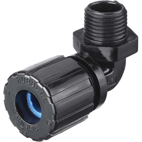 Hubbell Wiring Device-Kellems - 0.38 to 0.5" General Elbow Strain Relief Cord Grip - Exact Tooling