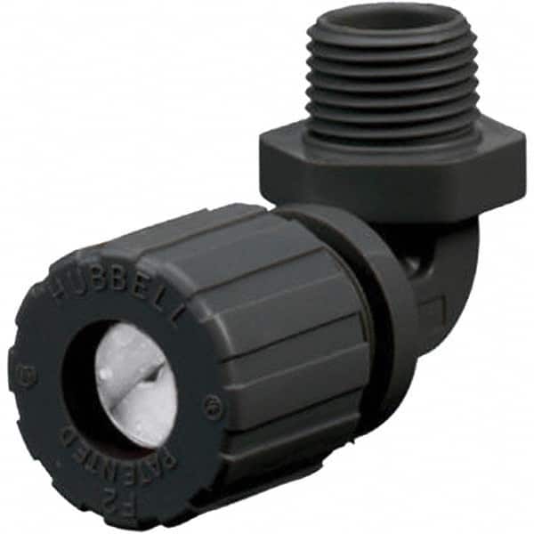 Hubbell Wiring Device-Kellems - 0.25 to 0.38" General Elbow Strain Relief Cord Grip - Exact Tooling