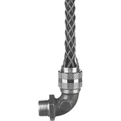 Hubbell Wiring Device-Kellems - 0.5 to 0.62" Liquidtight Elbow Strain Relief Cord Grip - Exact Tooling