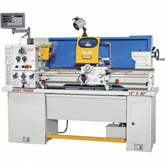 Vectrax - 3 Phase 230V 3 hp 13" Swing Geared Head Engine Lathe - Exact Tooling