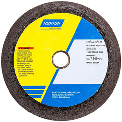Norton - Tool & Cutter Grinding Wheels Wheel Type: Type 11 Superabrasive Wheel Type Number: B42 - Exact Tooling