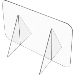 USA Sealing - 16" x 96" Self-Supporting Partition & Panel System-Social Distancing Barrier - Exact Tooling