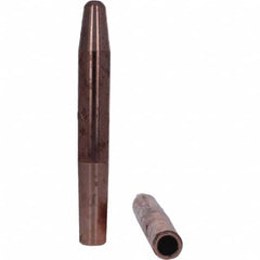 Tuffaloy - Spot Welder Tips For Use With: 4RW Electrode Holder Type: Straight Tip A Nose (Pointed) - Exact Tooling