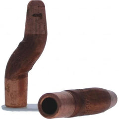 Tuffaloy - Spot Welder Tips For Use With: 5RW Electrode Holder Type: Double Bend Tip A Nose (Pointed) - Exact Tooling