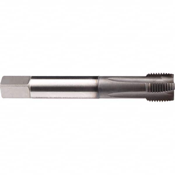 Emuge - M18x1.50 Metric Fine 6HX 4 Flute GLT-1 Finish HSS-E Spiral Point Tap - Exact Tooling