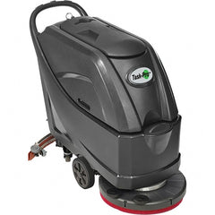 Nilfisk - 20" Cleaning Width, Battery Powered Floor Scrubber - 150 RPM, 47" Water Lift, 16 Gal Tank Capacity - Exact Tooling