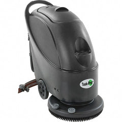 Nilfisk - 17" Cleaning Width, Electric Floor Scrubber - 160 RPM, 47" Water Lift, 13 Gal Tank Capacity - Exact Tooling