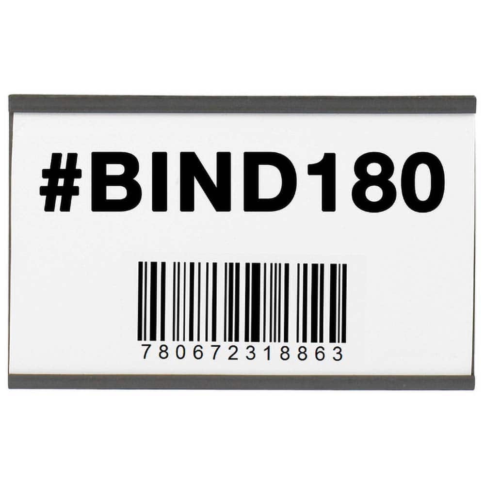 Value Collection - Label Holders Backing: Magnetic Width (Inch): 5 - Exact Tooling