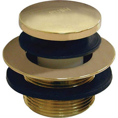 Jones Stephens - Shower Heads & Accessories Type: Bath Drain Finish/Coating: Polished Brass - Exact Tooling