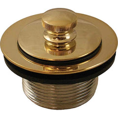Jones Stephens - Shower Heads & Accessories Type: Bath Drain Finish/Coating: Polished Brass - Exact Tooling