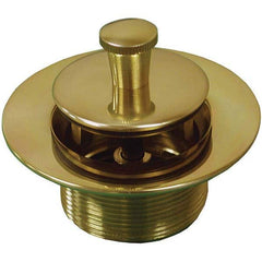 Jones Stephens - Shower Heads & Accessories Type: Bath Drain Finish/Coating: Polished Brass - Exact Tooling