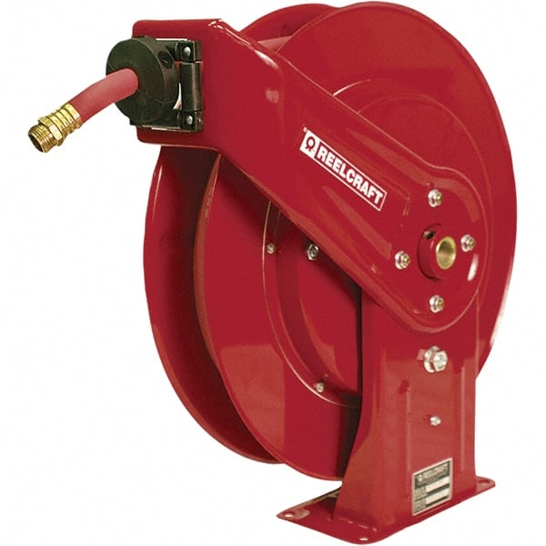 Reelcraft - Hose Reels Style: Spring Retractable Hose Length (Feet): 35 - Exact Tooling