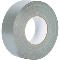 Value Collection - 60 Yd x 2" x 11.8 mil Silver Polyethylene Cloth Duct Tape - Exact Tooling