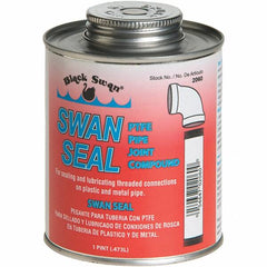 Black Swan - Threaded Pipe Sealants Container Type: Can Container Size: 1 Pt. - Exact Tooling