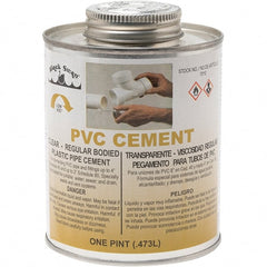 Black Swan - 1 Pt Regular Bodied Cement - Clear, Use with PVC - Exact Tooling