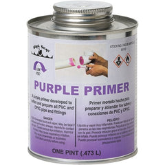 Black Swan - 1 Pt All Purpose Primer/Cleaner - Purple, Use with PVC & CPVC - Exact Tooling