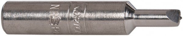 Norton - 0.032" Max Concave Radius Single Point Diamond Dresser - 2" Long x 3/8" Shank Diam - Exact Tooling
