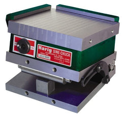 Harig - Standard Pole Permanent Magnetic ChucksPermanent Magnetic Chuck - 6" Long x 6" Wide x 6" High - Exact Tooling