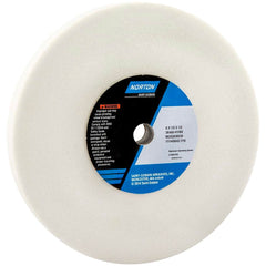 Norton - 6" Diam x 1/2" Hole x 1/2" Thick, K Hardness, 60 Grit Surface Grinding Wheel - Exact Tooling