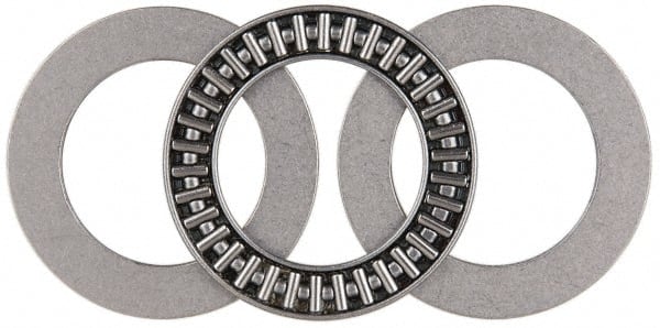 Kurt - 3 Piece Vise Thrust Bearing Assembly - Steel - Exact Tooling