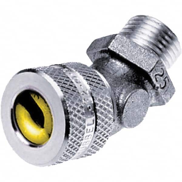 Hubbell Wiring Device-Kellems - 0.75 to 0.63" General Elbow Strain Relief Cord Grip - Exact Tooling