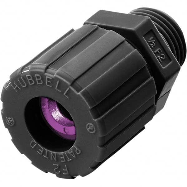Hubbell Wiring Device-Kellems - 0.88 to 0.75" General Straight Strain Relief Cord Grip - Exact Tooling