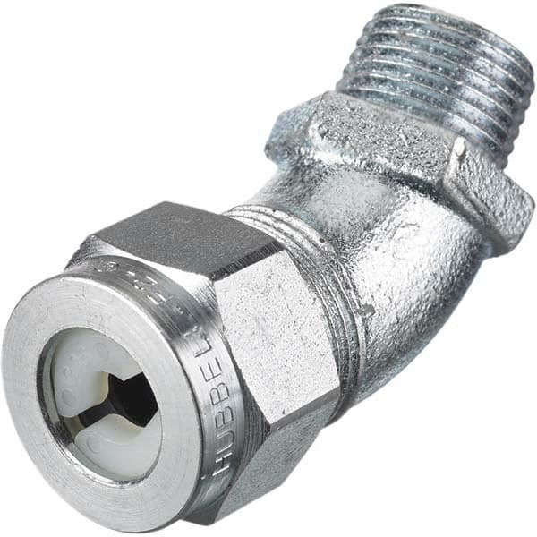 Hubbell Wiring Device-Kellems - 0.38 to 0.25" General Elbow Strain Relief Cord Grip - Exact Tooling