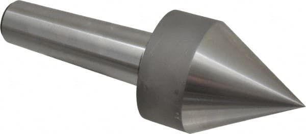 Riten - MT5 Taper Shank, Live Center - 1,500 Max RPM, 3-1/2" Point Diam, 4-15/16" Point Len, 1,500 Lb Max Workpc, 4-29/32" OAL, Pipe Nose Point - Exact Tooling