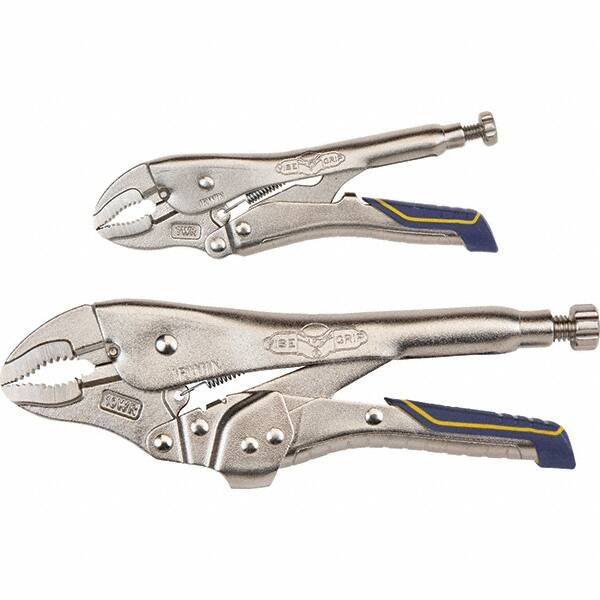 Irwin - Locking Pliers Plier Type: Locking Pliers Jaw Style: Long Nose; Curved - Exact Tooling
