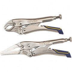 Irwin - Locking Pliers Plier Type: Locking Pliers Jaw Style: Long Nose; Curved - Exact Tooling