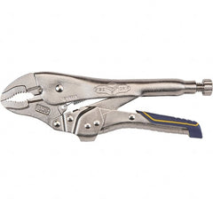 Irwin - Locking Pliers Plier Type: Locking Pliers Jaw Style: Curve w/Wire Cutter - Exact Tooling
