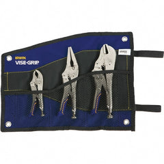 Irwin - Locking Pliers Plier Type: Locking Pliers Jaw Style: Curve w/Wire Cutter - Exact Tooling