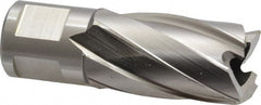 Hougen - 13/16" Diam x 1" Deep High Speed Steel Annular Cutter - Exact Tooling