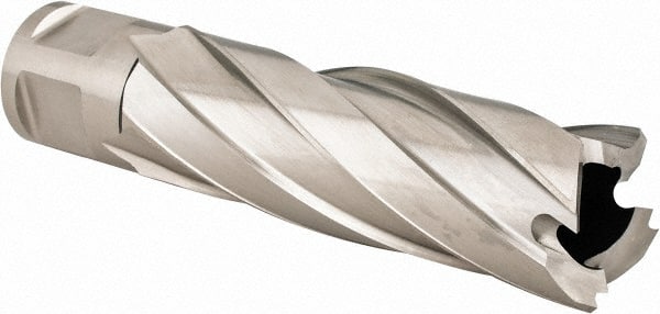 Hougen - 13/16" Diam x 2" Deep High Speed Steel Annular Cutter - Exact Tooling