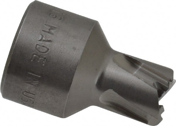 Hougen - 5/16" Diam x 1/4" Deep High Speed Steel Annular Cutter - Exact Tooling
