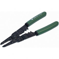 SK - Wire & Cable Strippers - 8" W/CUSHION GRIP CRIMPING/STRIPPING PLIER - Exact Tooling