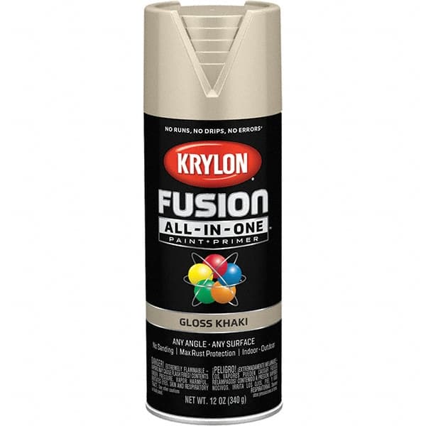 Krylon - Spray Paints Type: Acrylic Enamel Spray Paint Color: Khaki - Exact Tooling