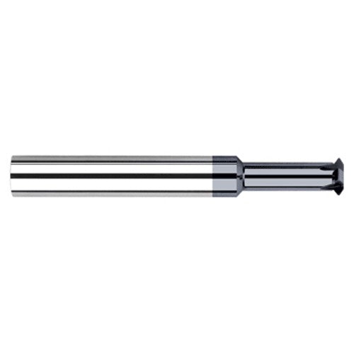 0.0540″ Cutter Diameter × 0.2500″ (1/4″) Reach Carbide Single Form #1 Thread Milling Cutter for Hardened Steels, 3 Flutes, AlTiN Nano Coated - Exact Tooling