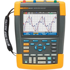 Fluke - 3 Phase, 1,000 VAC, 0.01 to 400 Amp Capability, 500 Hz Calibration, VGA Display Power Meter - ±(3% + 10 Counts) Excluding Current Clamp Current Accuracy, ±(3% + 10 Counts) Voltage Accuracy - Exact Tooling
