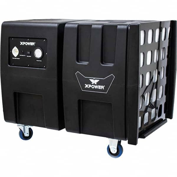 XPower Manufacturing - Self-Contained Electronic Air Cleaners Type: Portable Air Cleaner Width (Decimal Inch): 29.0000 - Exact Tooling
