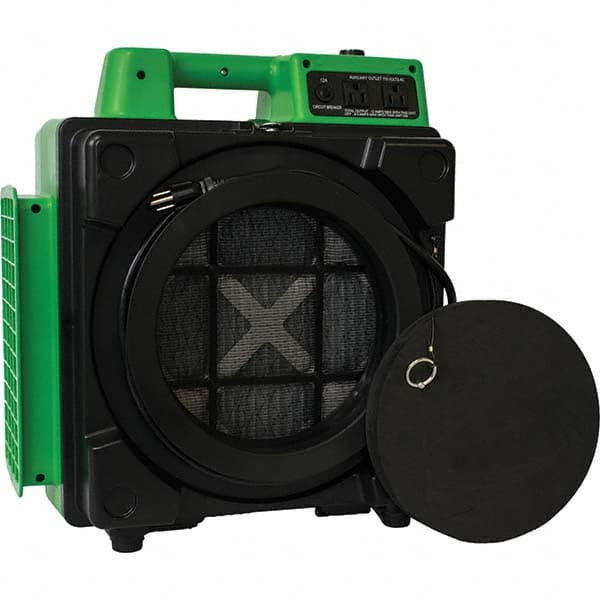 XPower Manufacturing - Self-Contained Electronic Air Cleaners Type: Portable Air Cleaner Width (Decimal Inch): 10.4000 - Exact Tooling