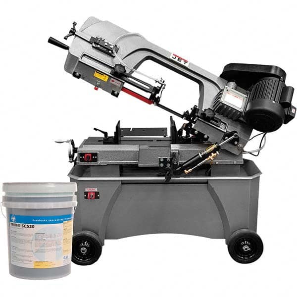 Jet - Combination Horizontal & Vertical Bandsaws Machine Style: Manual Drive Type: Step Pulley - Exact Tooling