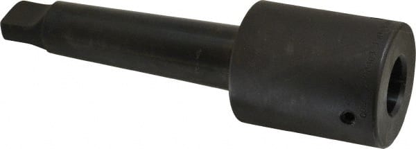 Collis Tool - 1 Inch Tap, 1.63 Inch Tap Entry Depth, MT3 Taper Shank, Standard Tapping Driver - 2-5/16 Inch Projection, 1-3/4 Inch Nose Diameter, 0.8 Inch Tap Shank Diameter, 0.6 Inch Tap Shank Square - Exact Tooling