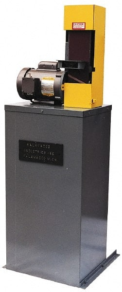 Kalamazoo - 36 Inch Long x 4 Inch Wide Horizontal and Vertical Belt Sanding Machine - 3,615 Ft./min Belt Speed, 1/2 Hp, Single Phase - Exact Tooling