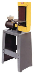 Kalamazoo - 48 Inch Long x 6 Inch Wide Belt Sanding Machine - 3,500 Ft./min Belt Speed, 3 Hp, Three Phase - Exact Tooling