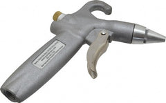 Guardair - 120 Max psi Whisper Jet Pistol Grip Blow Gun - 1/4 NPT Inlet, Aluminum - Exact Tooling
